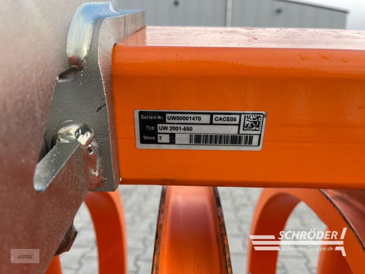 Zubehör Bestell-/Pflegemaschinen typu Amazone 2X U-PROFILWALZE UW 2001-580, Gebrauchtmaschine w Scharrel (Zdjęcie 4)