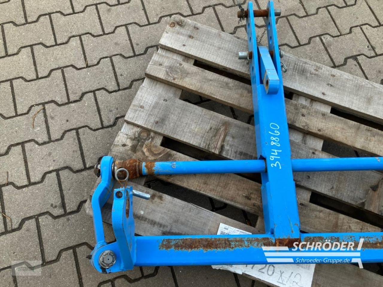 Zubehör Bestell-/Pflegemaschinen van het type Lemken FRONTSCHUBBOCK MIT LENKUNG, Gebrauchtmaschine in Twistringen (Foto 3)