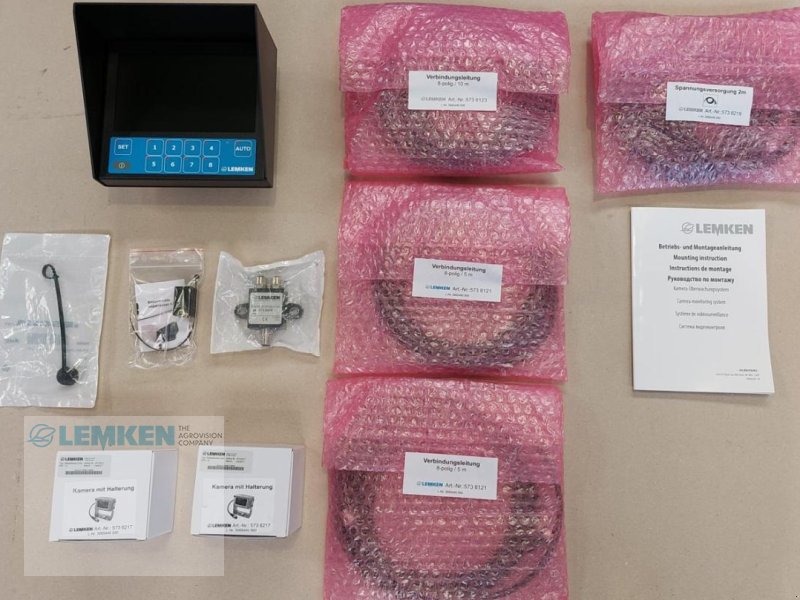 Zubehör Bestell-/Pflegemaschinen des Typs Lemken Kameraüberwachung - Set mit 2 Kamera inkl. Monitor und Kabelsatz, Neumaschine in Alpen (Bild 1)