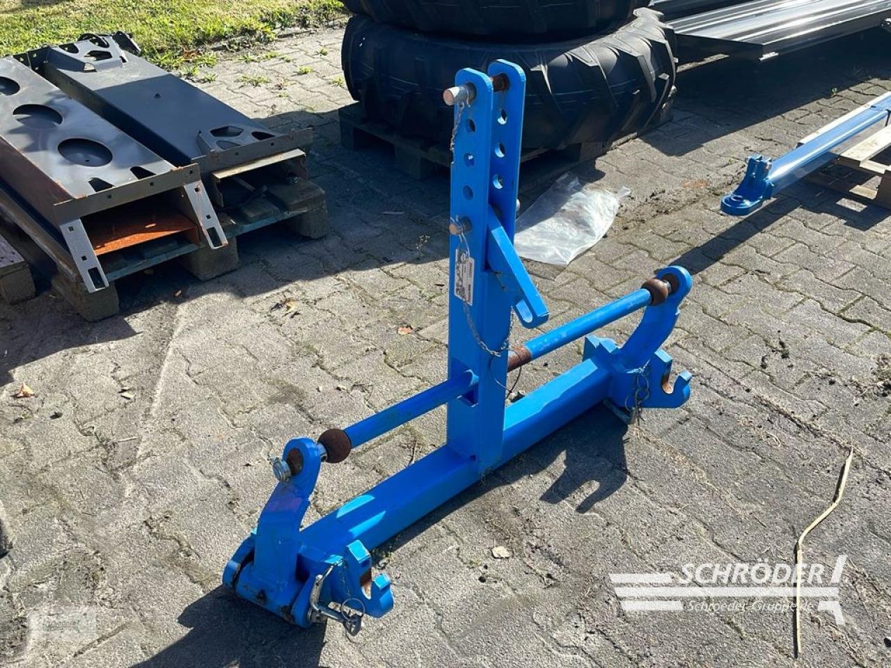 Zubehör Bestell-/Pflegemaschinen типа Lemken SCHUBVORRICHTUNG KAT 2 FÜR PACKER, Gebrauchtmaschine в Westerstede (Фотография 2)