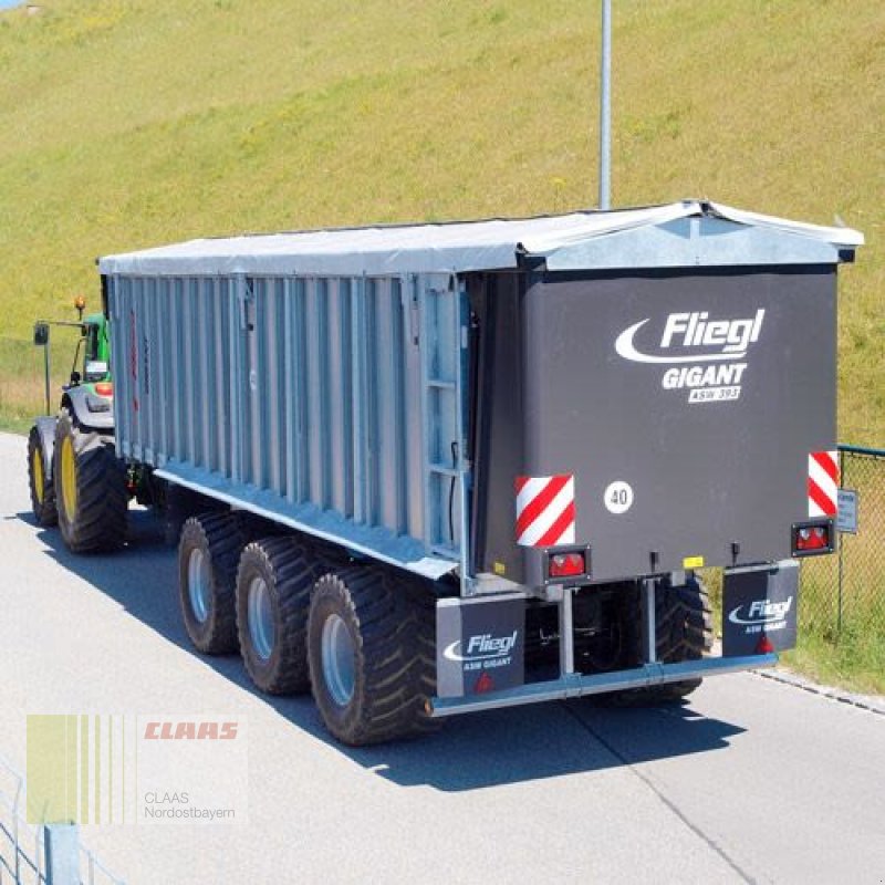 Zubehör Transporttechnik Türe ait Fliegl Hubdach TOP LIFT f. ASW 271, Gebrauchtmaschine içinde Altenstadt a.d. Waldnaab (resim 10)