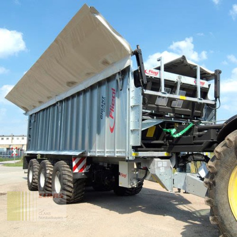 Zubehör Transporttechnik Türe ait Fliegl Hubdach TOP LIFT f. ASW 271, Gebrauchtmaschine içinde Altenstadt a.d. Waldnaab (resim 8)