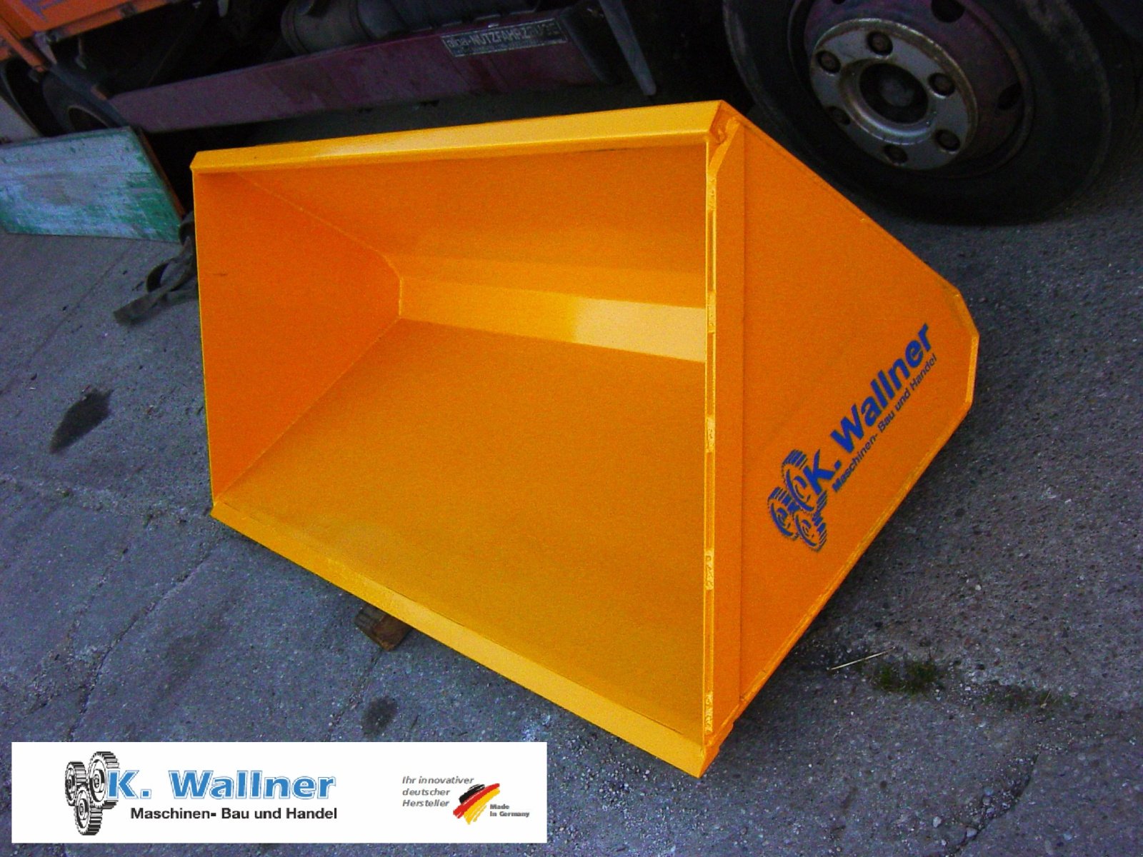 Zubehör Transporttechnik des Typs K. Wallner Klein-/ Mittel-/ Großvolumen-/ Staplerhochkipp-/ Staplerschaufel, Neumaschine in Roßbach/Münchsdorf (Bild 2)