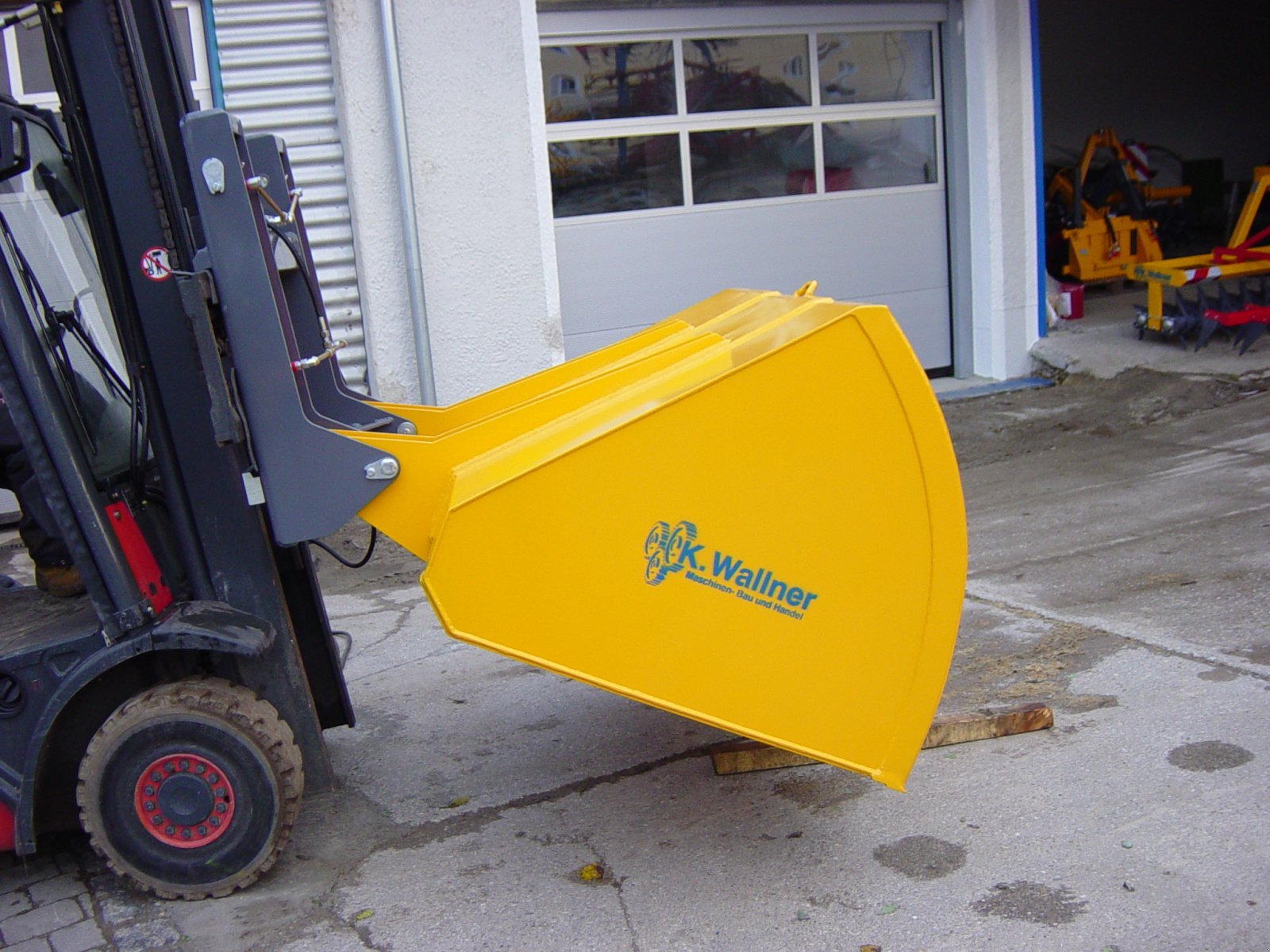 Zubehör Transporttechnik des Typs K. Wallner Klein-/ Mittel-/ Großvolumen-/ Staplerhochkipp-/ Staplerschaufel, Neumaschine in Roßbach/Münchsdorf (Bild 6)