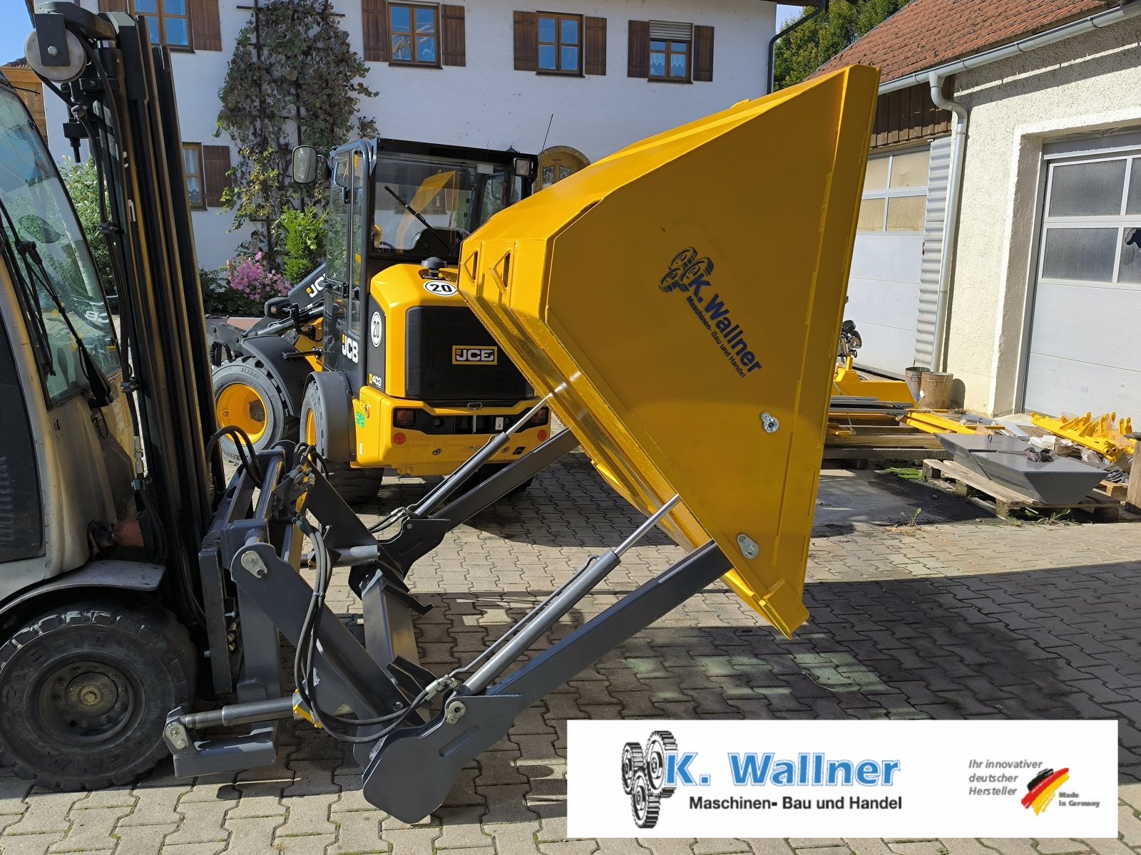 Zubehör Transporttechnik des Typs K. Wallner Klein-/ Mittel-/ Großvolumen-/ Staplerhochkipp-/ Staplerschaufel, Neumaschine in Roßbach/Münchsdorf (Bild 8)