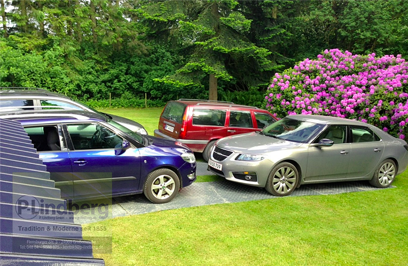 Zubehör Transporttechnik typu P. Lindberg GmbH 10 Stück robuste Fahrplatten je max. 30 T. Druck LDPE Baustelle Parkplatz Event, Neumaschine v Großenwiehe (Obrázek 5)