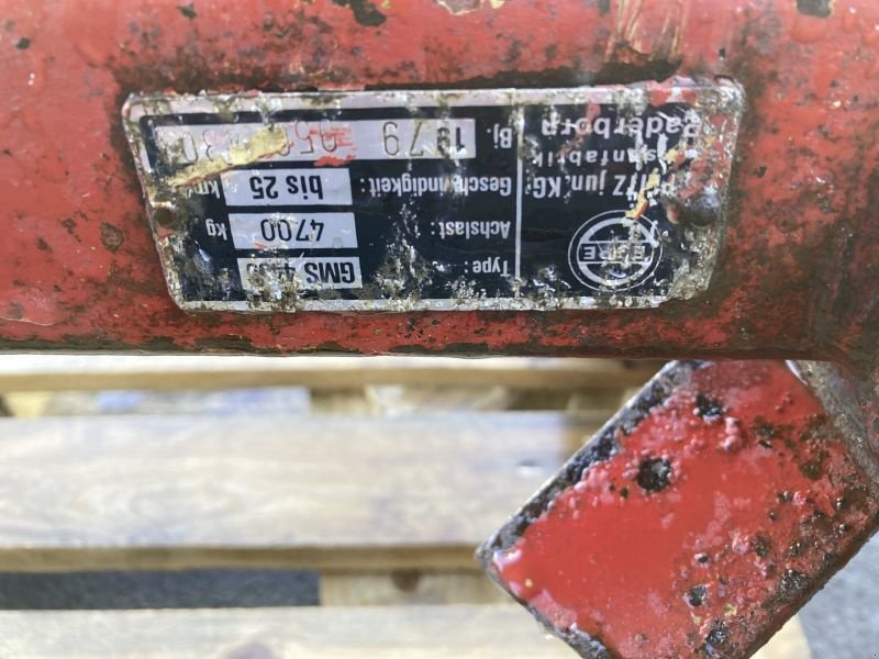 Zubehör Transporttechnik typu Sonstige ACHSE 4,7 TO, Gebrauchtmaschine v Wülfershausen an der Saale (Obrázek 6)