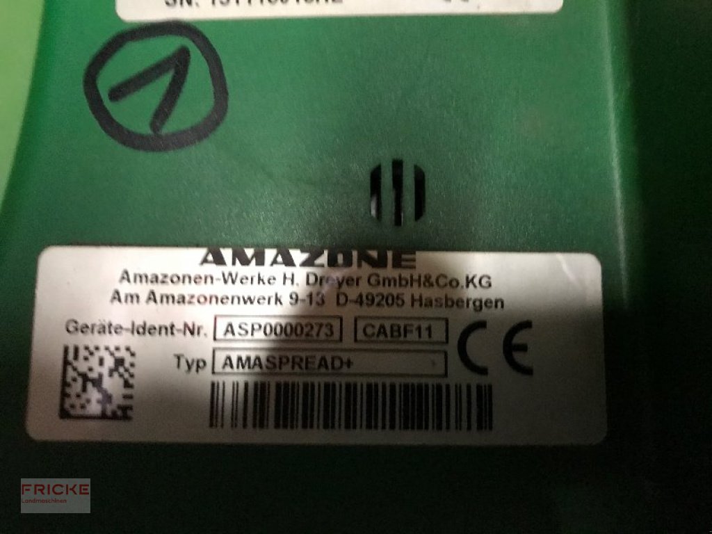 Zubehör tip Amazone Amaspread + Typ NI233, Gebrauchtmaschine in Demmin (Poză 4)