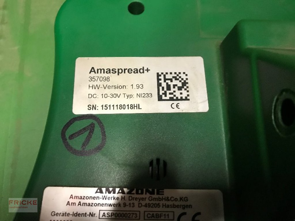 Zubehör des Typs Amazone Amaspread + Typ NI233, Gebrauchtmaschine in Demmin (Bild 3)