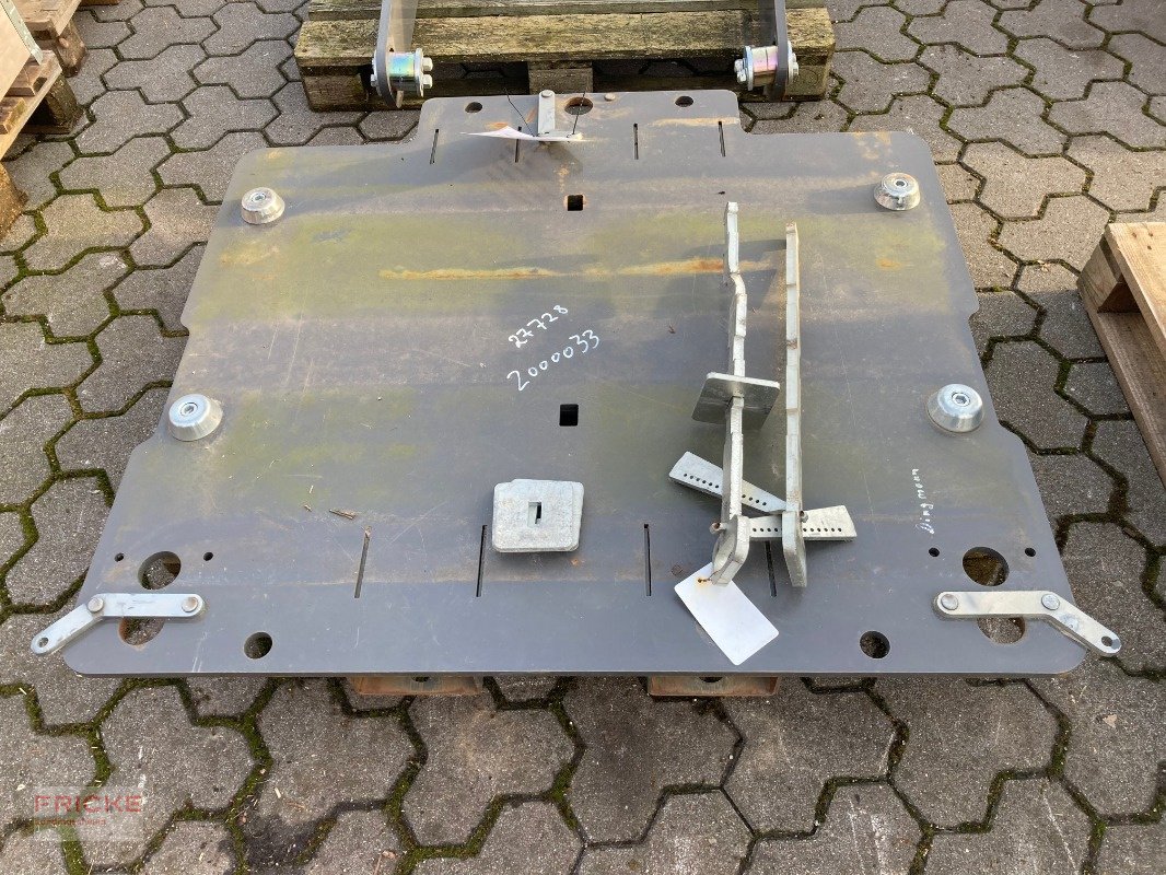 Zubehör typu CLAAS Halteplatte für Heckgewichte, Gebrauchtmaschine w Bockel - Gyhum (Zdjęcie 1)