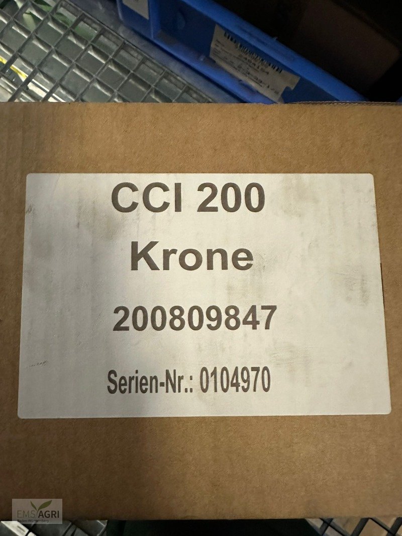 Zubehör του τύπου Krone B273_200809847 Terminal CCI 200, Neumaschine σε Vöhringen (Φωτογραφία 2)