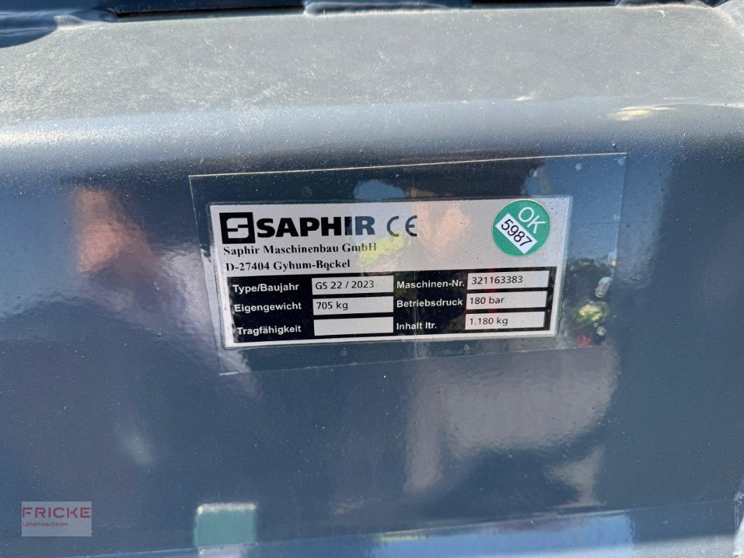 Zubehör of the type Saphir GS 22 Torion K Greif, Neumaschine in Bockel - Gyhum (Picture 2)