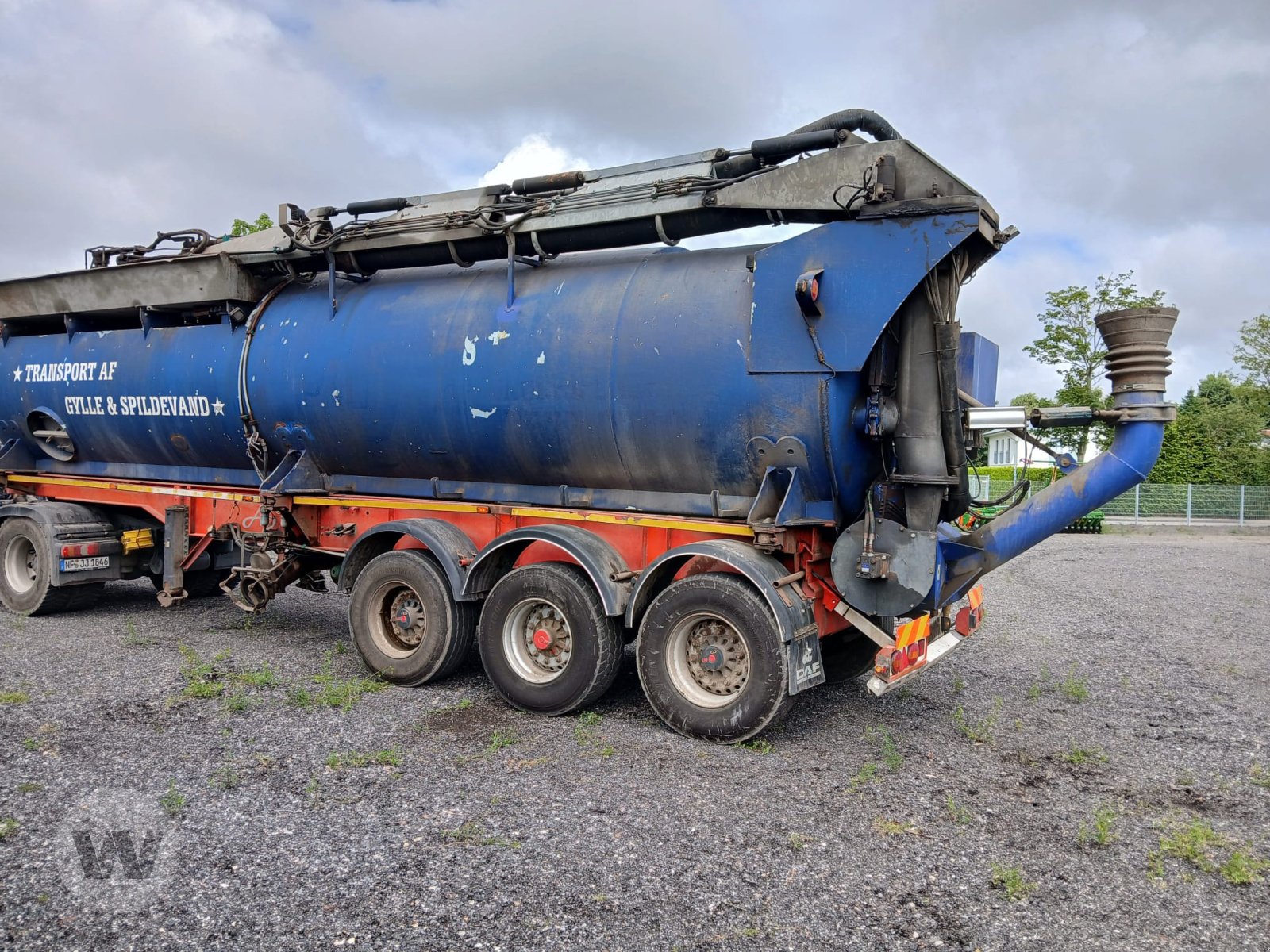 Zubringerfaß типа AP Maschinenbau Auflieger 34 m³, Gebrauchtmaschine в Niebüll (Фотография 3)