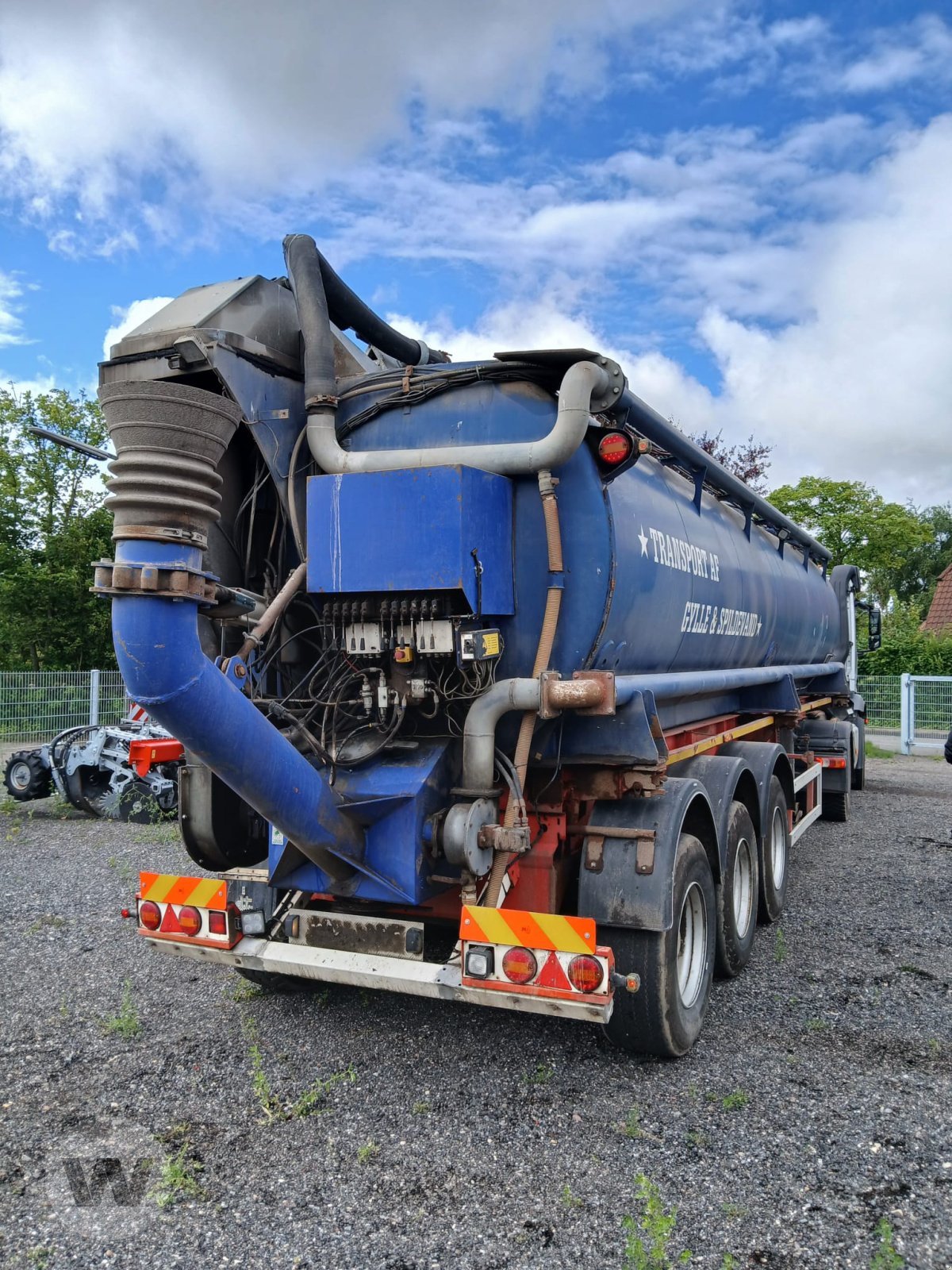 Zubringerfaß типа AP Maschinenbau Auflieger 34 m³, Gebrauchtmaschine в Niebüll (Фотография 4)