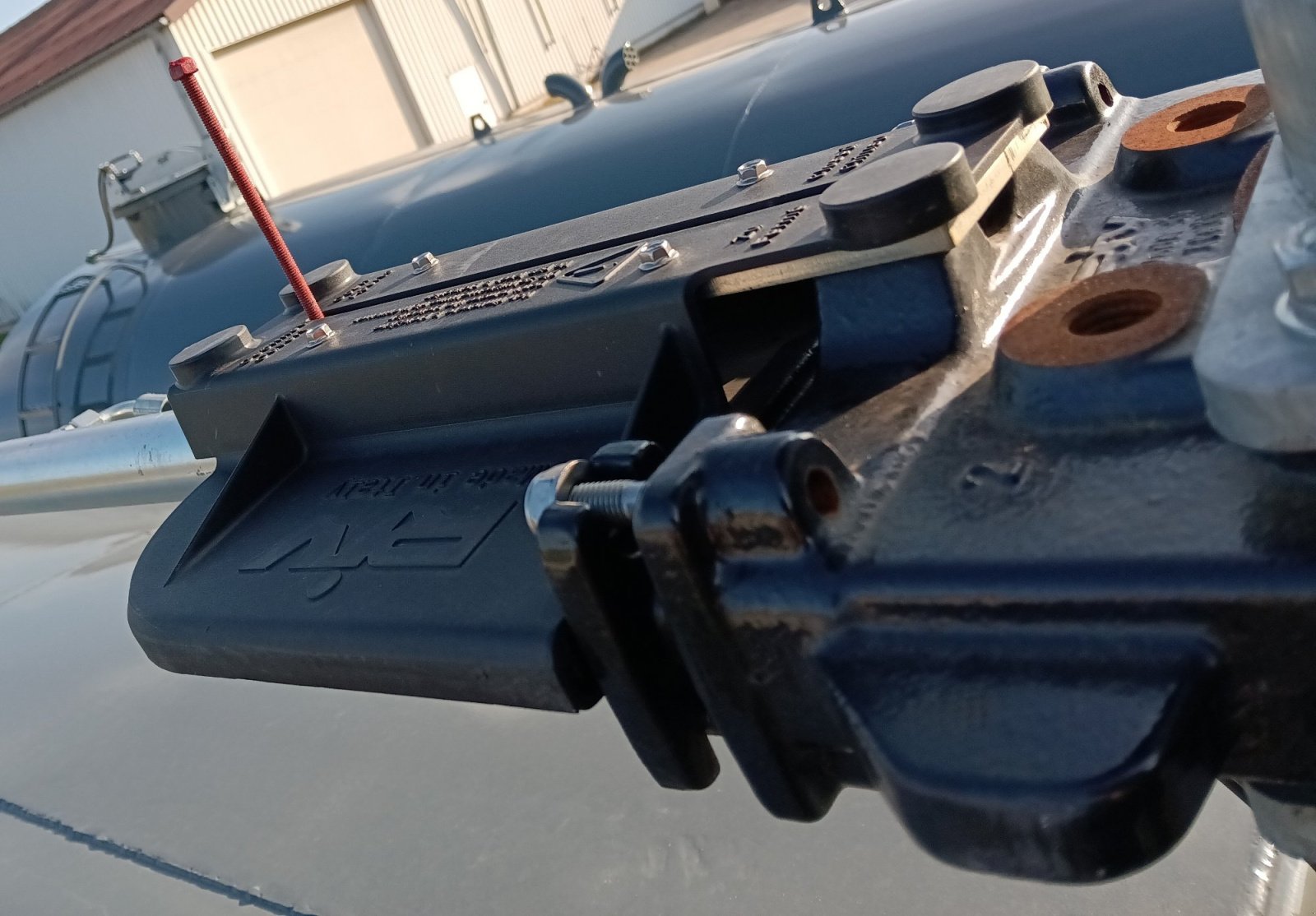 Zubringerfaß Türe ait BDF Güllezubringer, Wasserfaß 16000 l, Neumaschine içinde Tamm (resim 11)