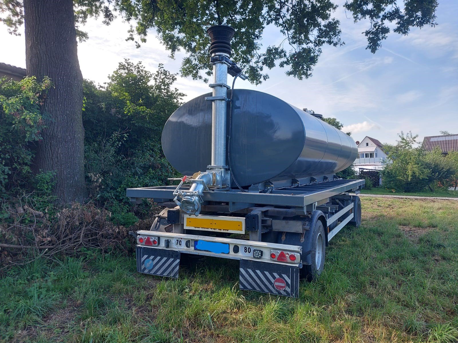 Zubringerfaß Türe ait BDF Güllezubringer, Wasserfaß 16000 l, Neumaschine içinde Tamm (resim 14)