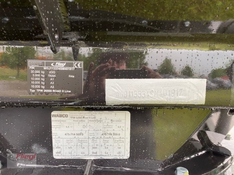 Zubringerfaß typu Fliegl TFW 26500l Road X Line, Neumaschine v Mühldorf (Obrázek 11)