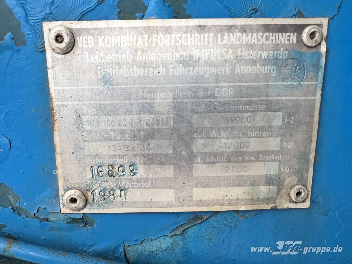 Zubringerfaß типа Fortschritt HTS 100.27, Gebrauchtmaschine в Sülzetal OT Altenweddingen (Фотография 19)