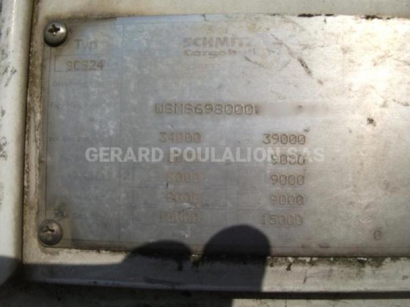 Zubringerfaß vrste Schmitz 3 essieux, Gebrauchtmaschine v Bourron Marlotte (Slika 10)