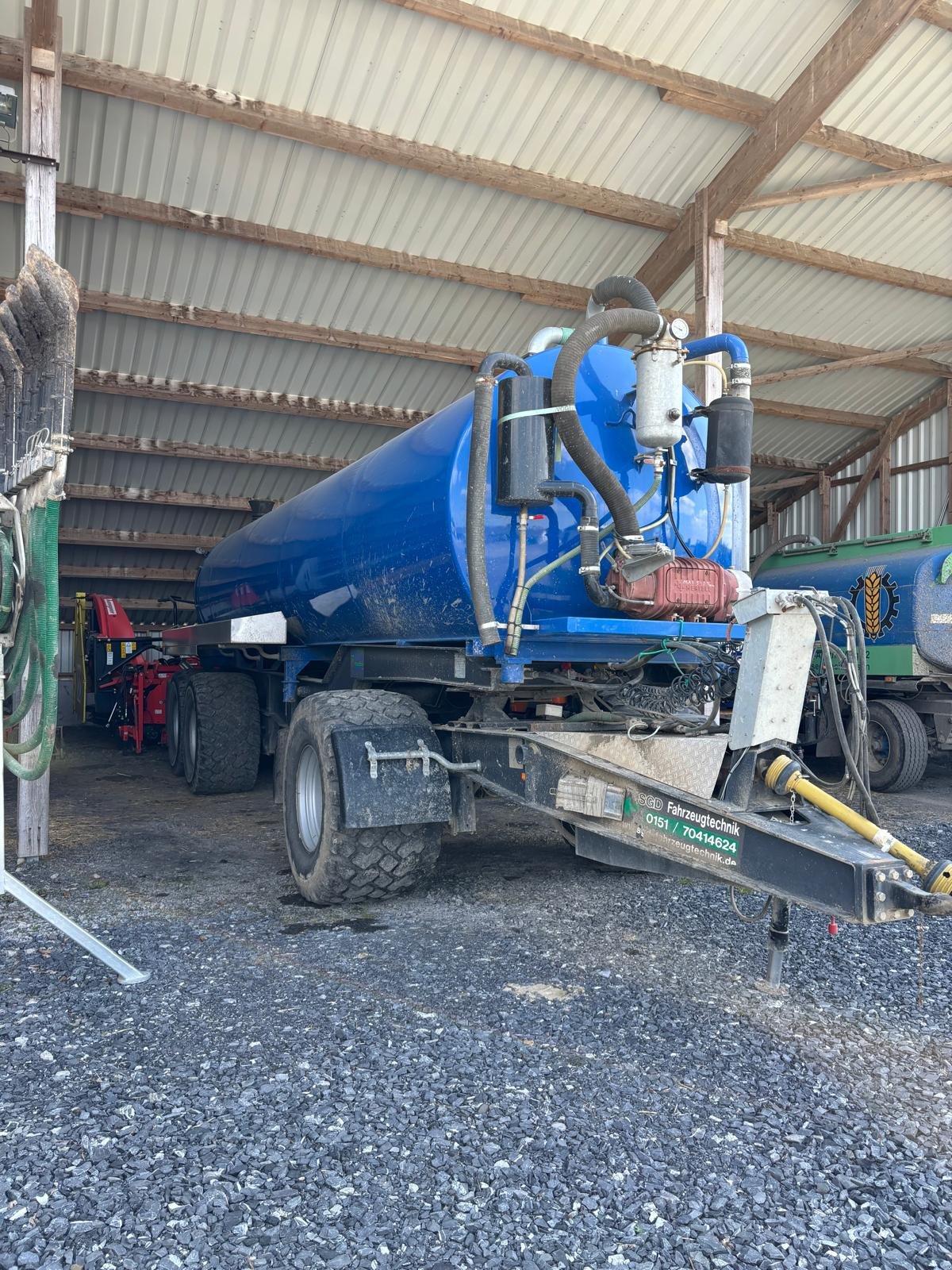 Zubringerfaß of the type SGD Fahrzeugtechnik Wechselfahrgestell, Gebrauchtmaschine in Sundern (Picture 10)