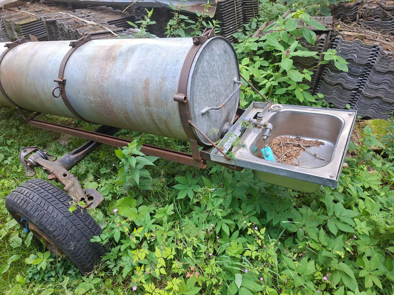 Zubringerfaß van het type Wsf Wasserfass, Gebrauchtmaschine in Sandl (Foto 2)