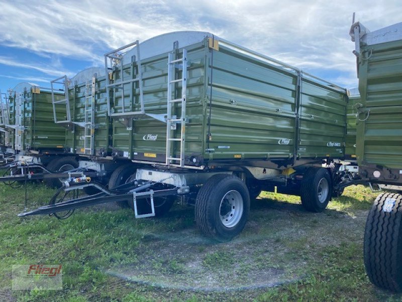 Zweiachskipper des Typs Fliegl DK 180 XL Fox, Neumaschine in Mühldorf (Bild 1)