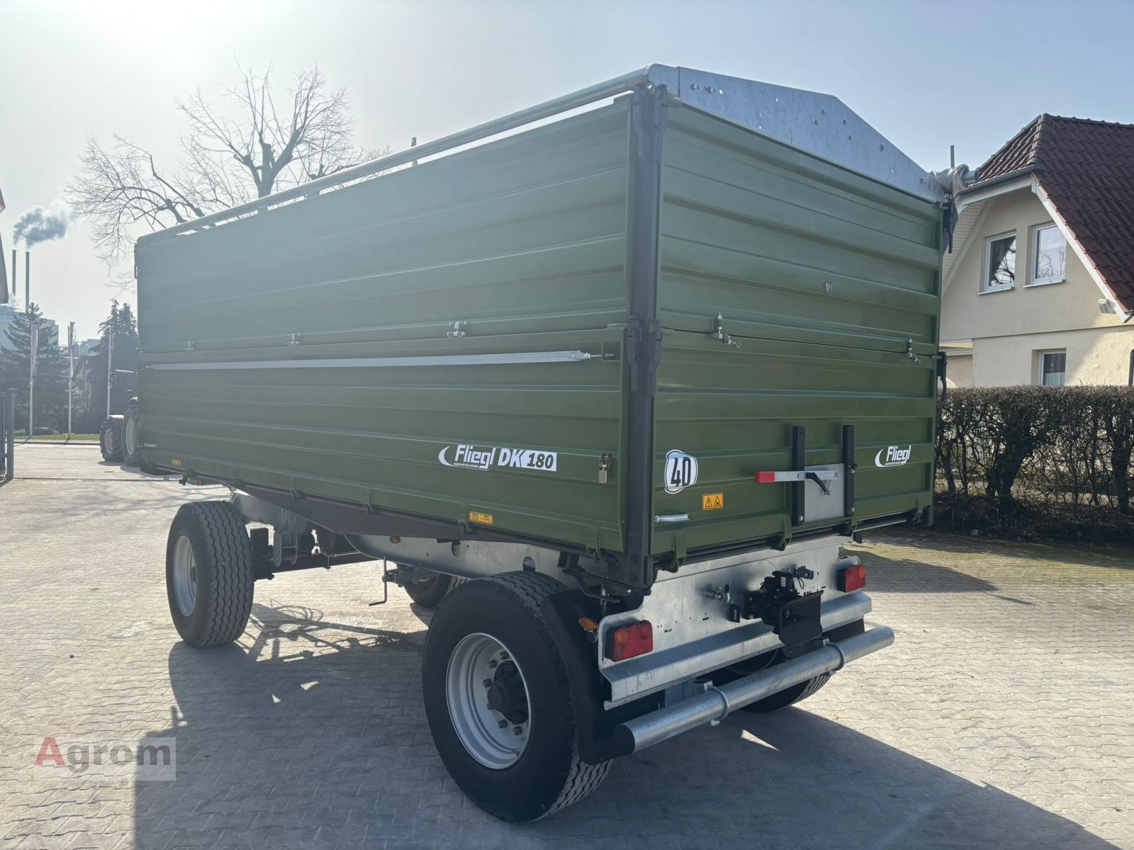 Zweiachskipper типа Fliegl DK 180, Neumaschine в Blaufelden-Wiesenbach (Фотография 4)