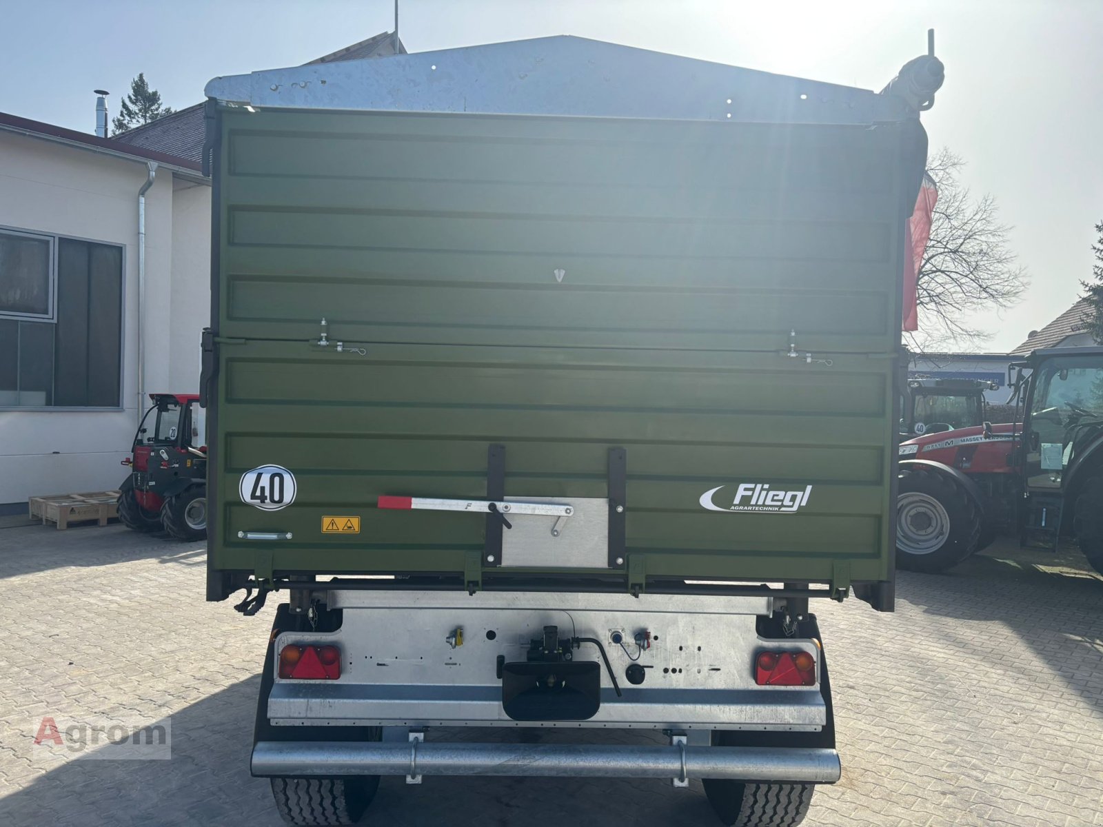 Zweiachskipper типа Fliegl DK 180, Neumaschine в Blaufelden-Wiesenbach (Фотография 5)