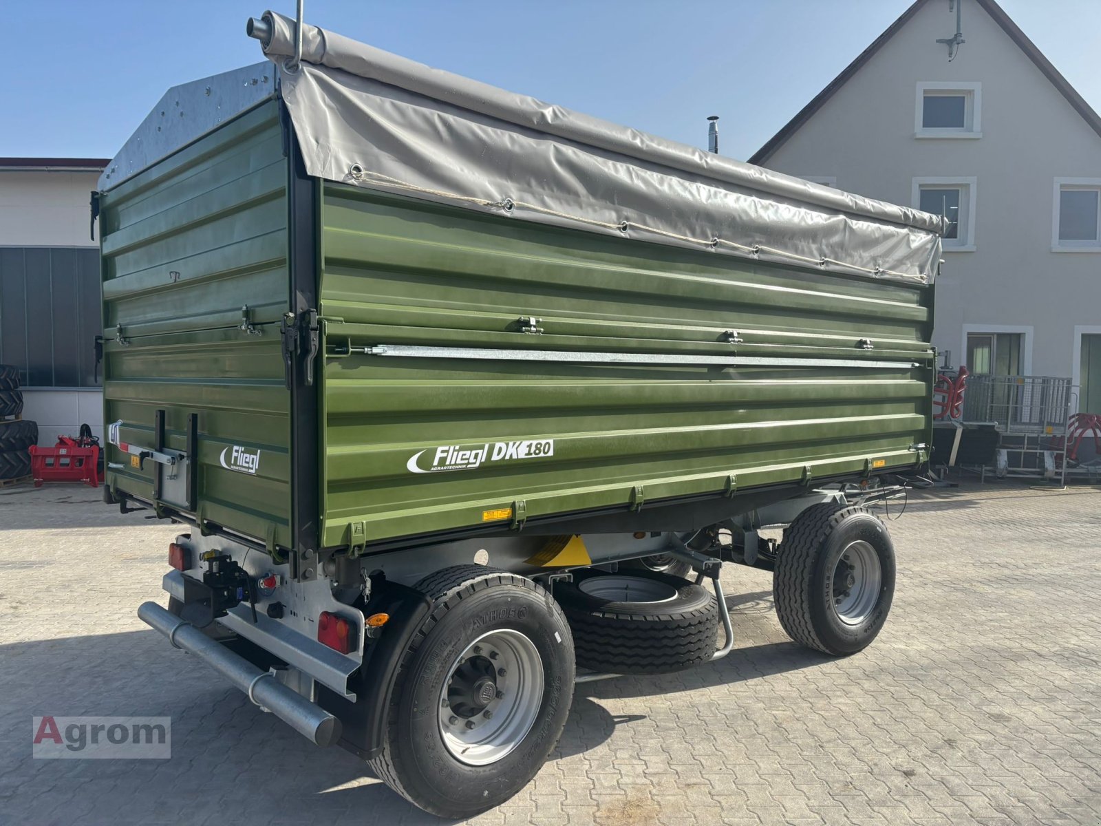 Zweiachskipper типа Fliegl DK 180, Neumaschine в Blaufelden-Wiesenbach (Фотография 7)