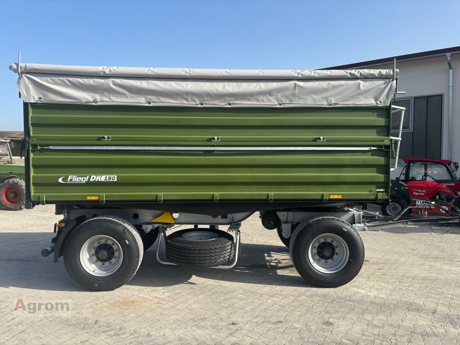 Zweiachskipper типа Fliegl DK 180, Neumaschine в Blaufelden-Wiesenbach (Фотография 8)