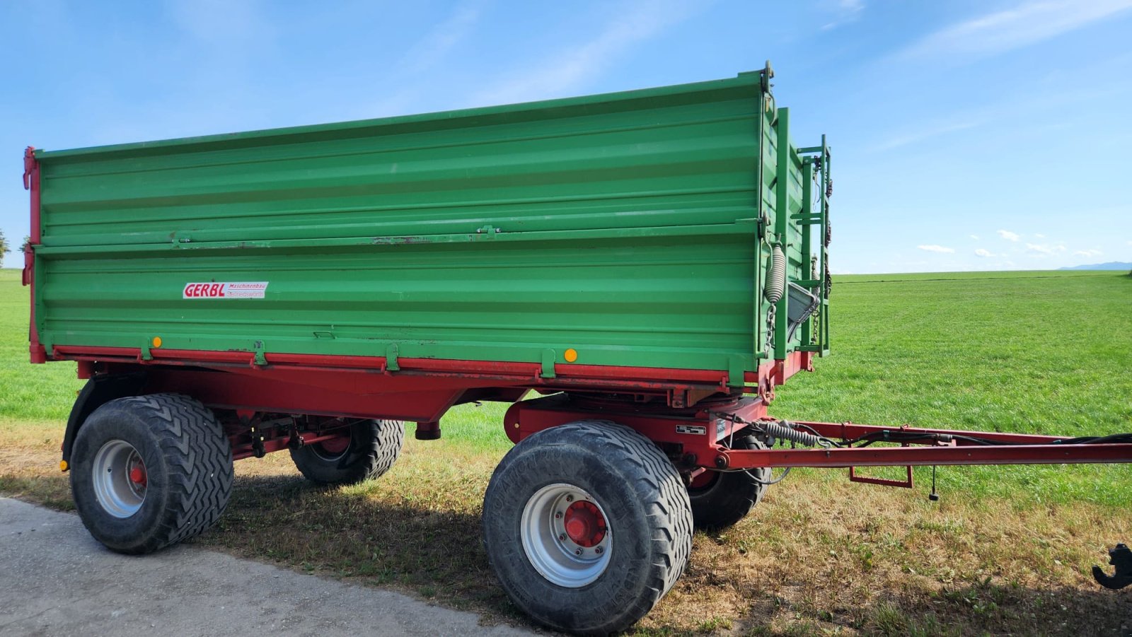 Zweiachskipper of the type Gerbl ZDK, Gebrauchtmaschine in Pfaffing (Picture 1)