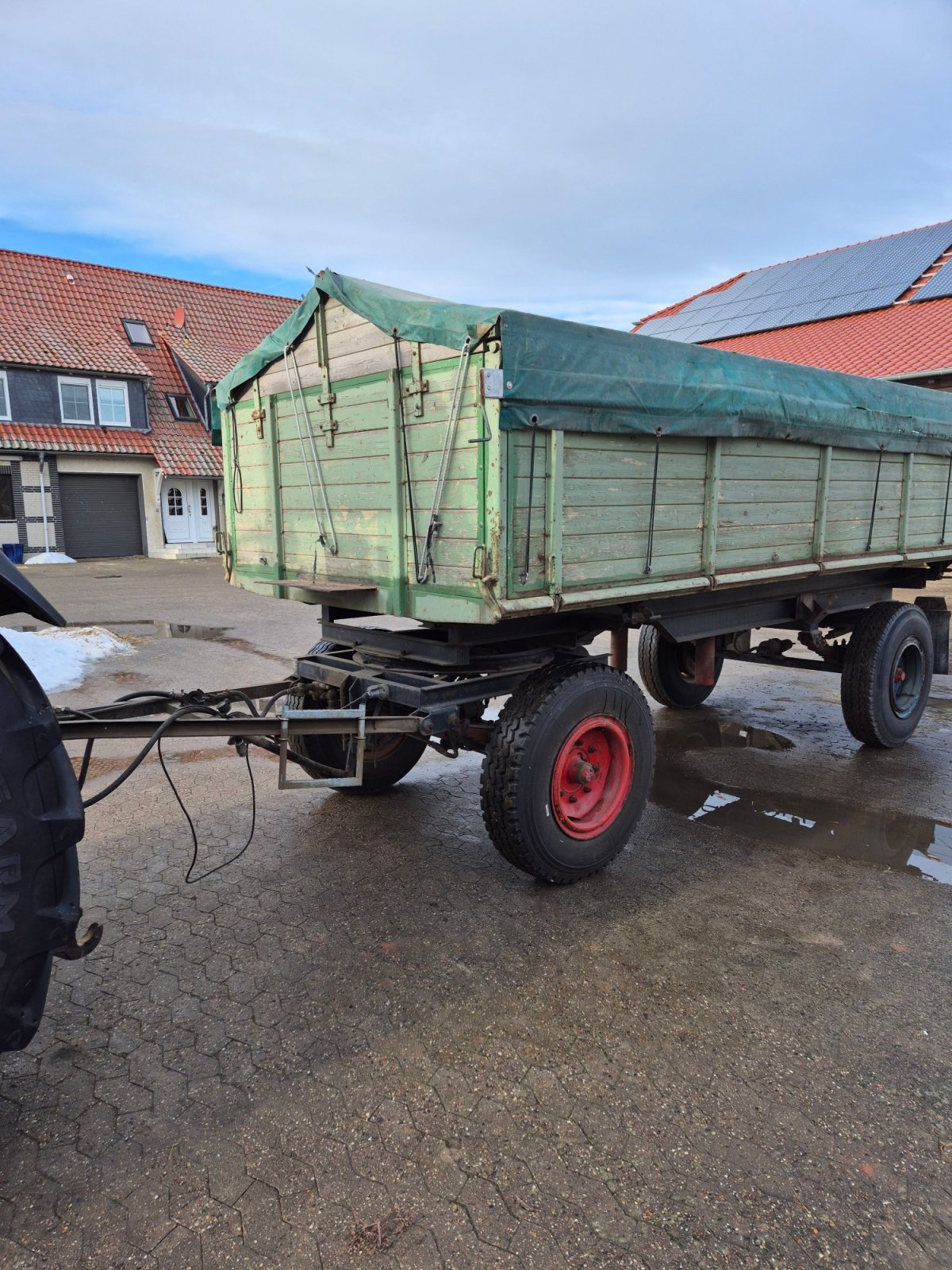 Zweiachskipper typu Mensing DK 12, Gebrauchtmaschine v Warberg (Obrázok 1)