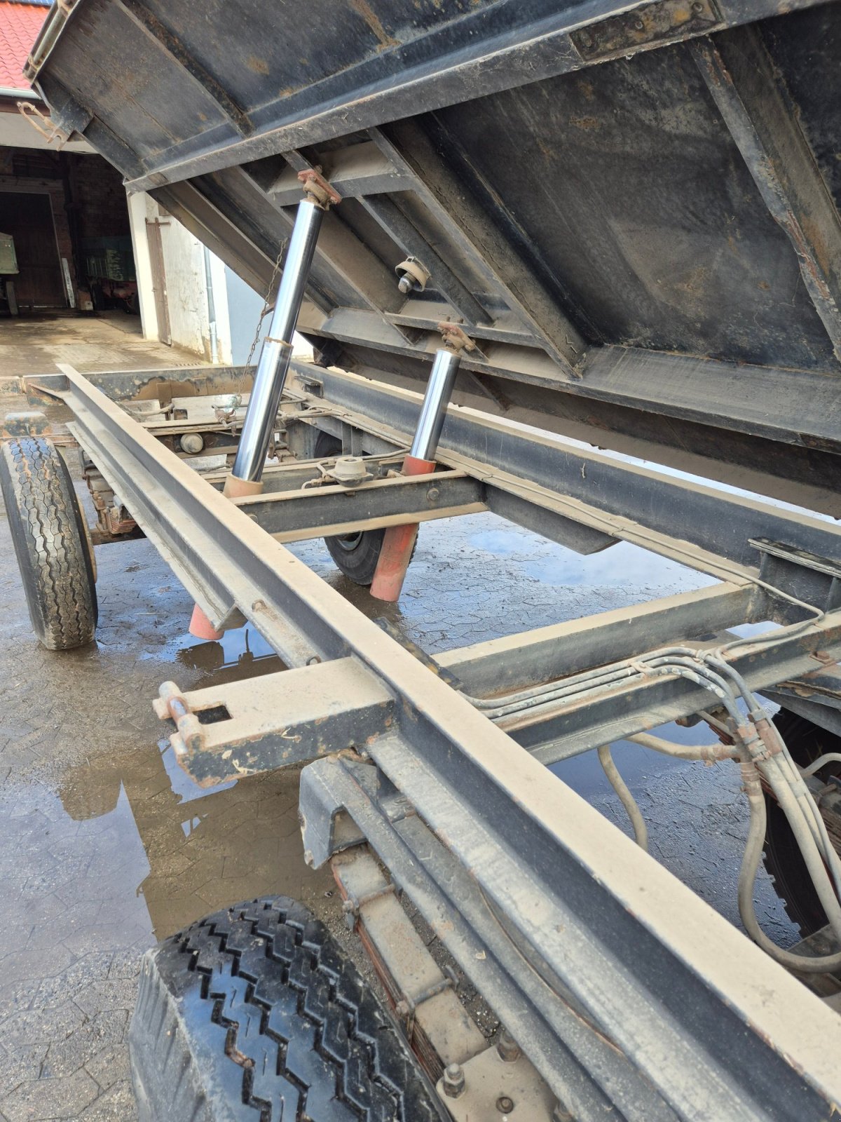 Zweiachskipper typu Mensing DK 12, Gebrauchtmaschine v Warberg (Obrázok 2)