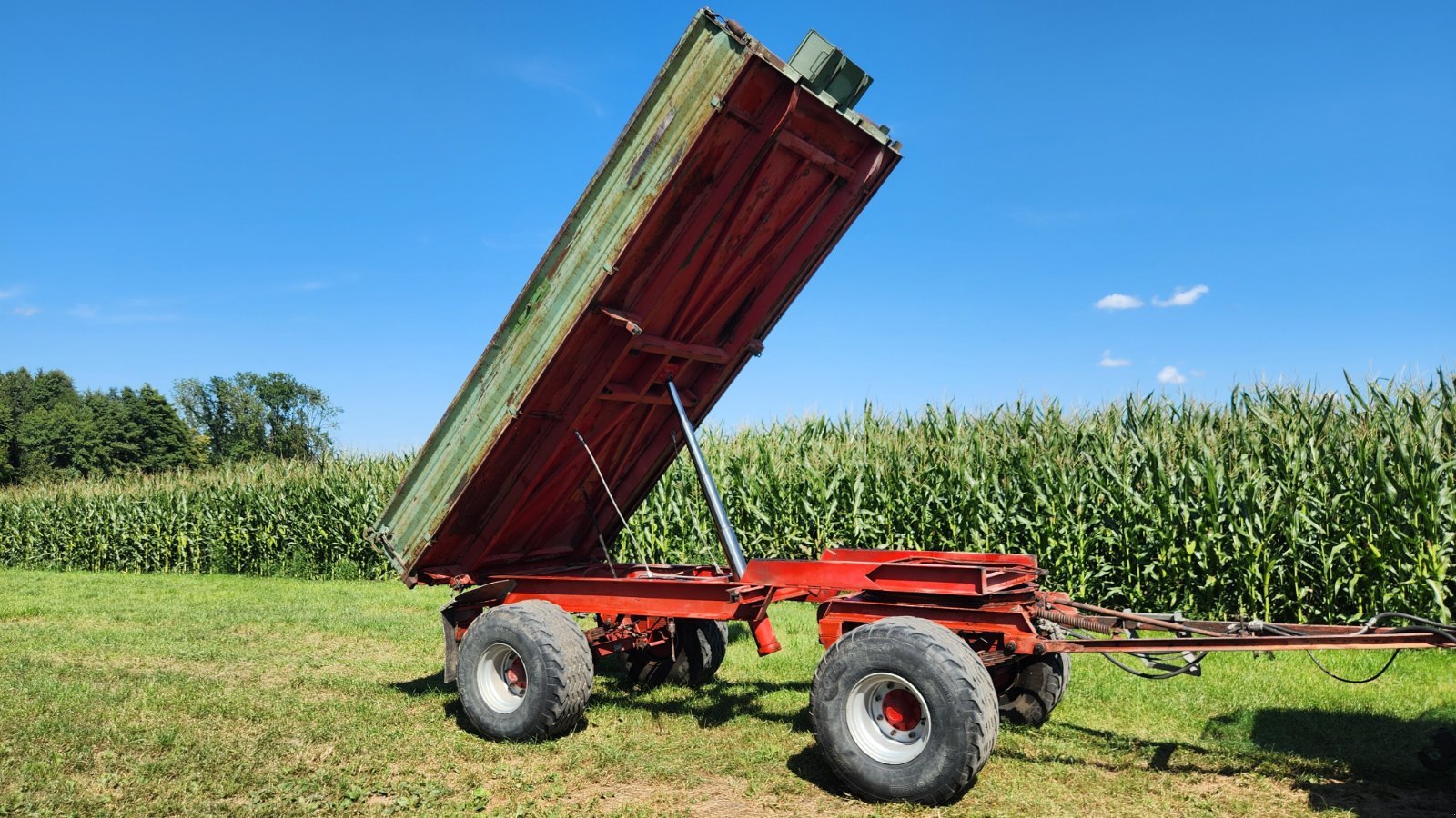 Zweiachskipper of the type Obermaier 12 to, Gebrauchtmaschine in Pfaffing (Picture 3)