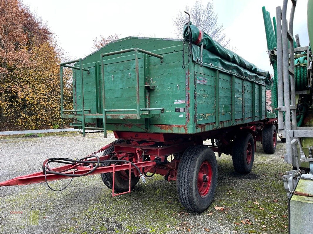 Zweiachskipper des Typs Sonstige MELLE 14 to. Zweiseitenkipper Gespann Zug Kipper Anhänger Rollplane Druckluft, Gebrauchtmaschine in Molbergen (Bild 4)