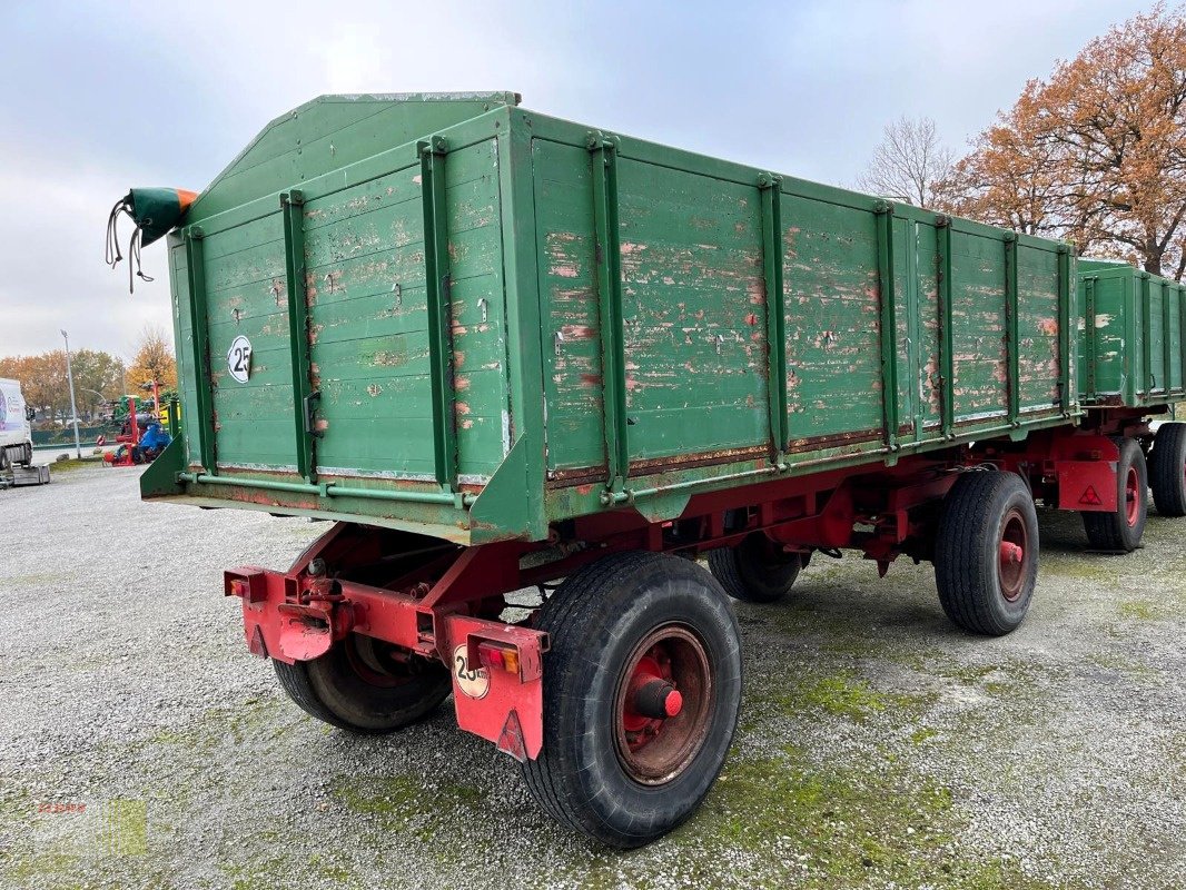 Zweiachskipper des Typs Sonstige MELLE 14 to. Zweiseitenkipper Gespann Zug Kipper Anhänger Rollplane Druckluft, Gebrauchtmaschine in Molbergen (Bild 15)