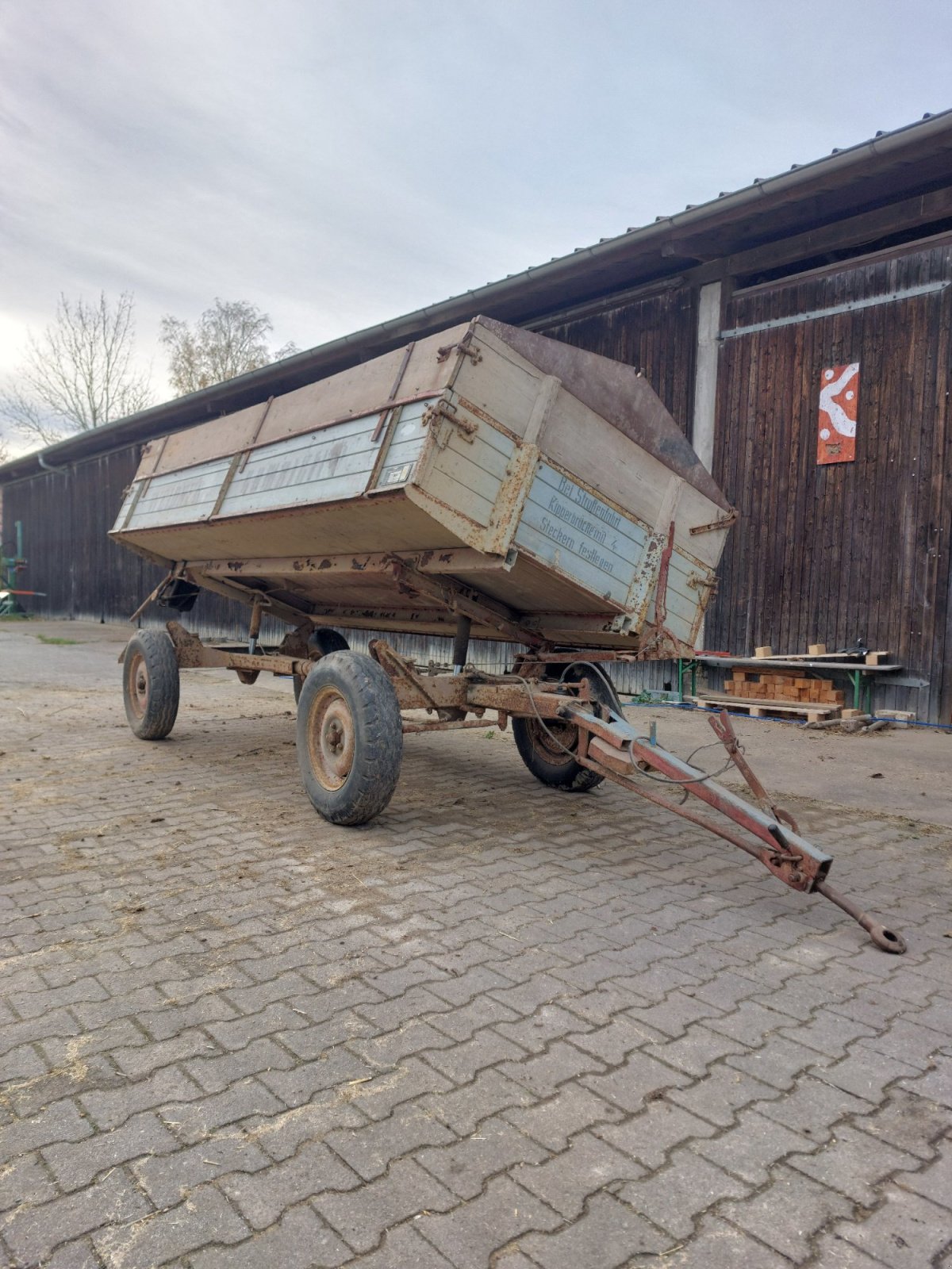 Zweiachskipper des Typs Weidner Kombikipp, Gebrauchtmaschine in Blaufelden (Bild 1)