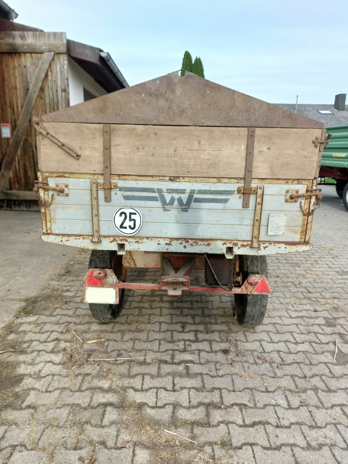 Zweiachskipper des Typs Weidner Kombikipp, Gebrauchtmaschine in Blaufelden (Bild 3)