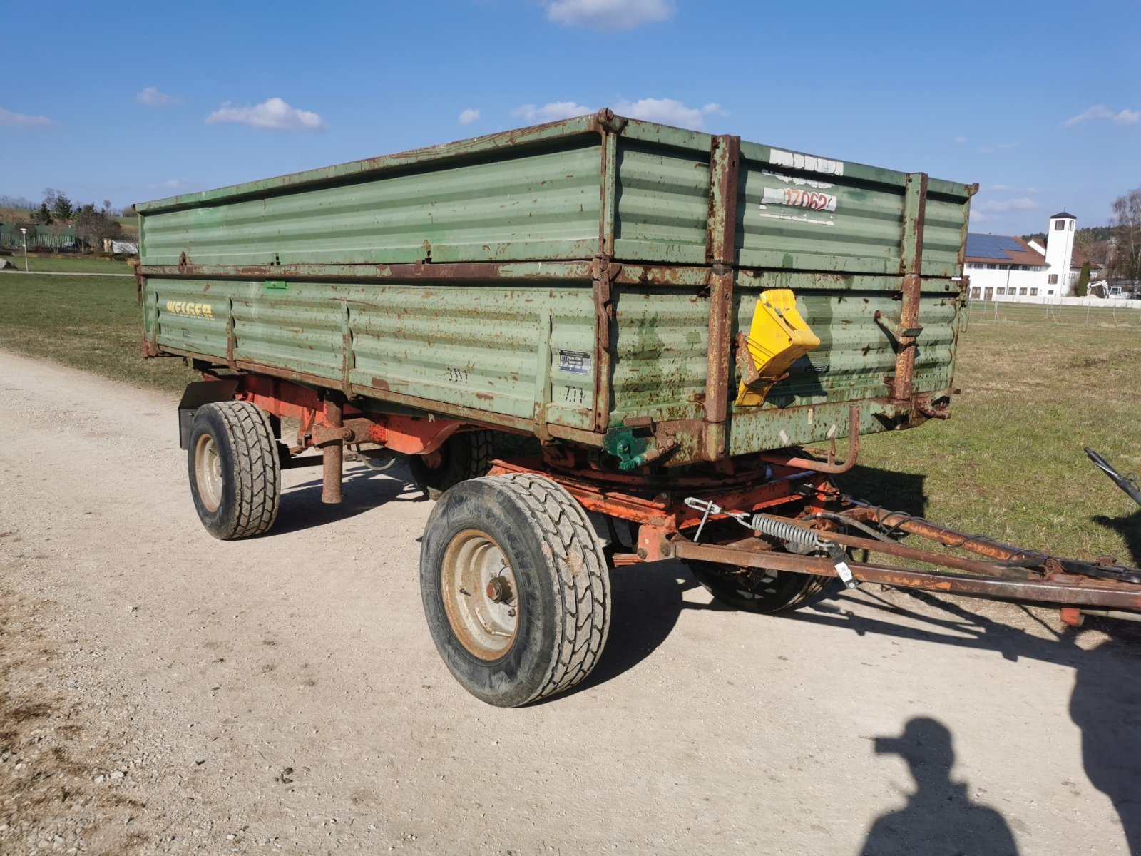 Zweiachskipper typu Welger Dk 100, Gebrauchtmaschine w Wolferstadt (Zdjęcie 1)