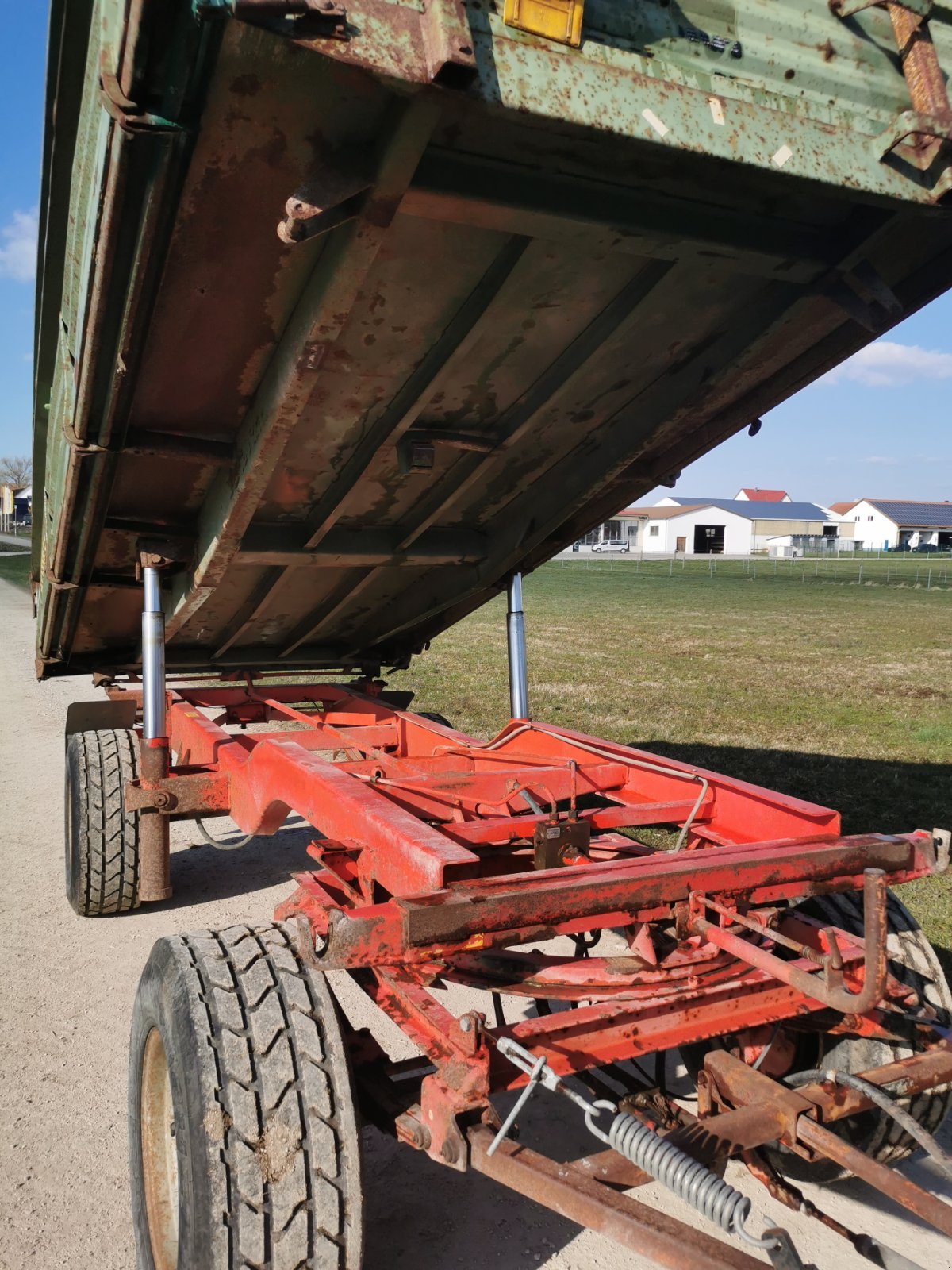Zweiachskipper typu Welger Dk 100, Gebrauchtmaschine w Wolferstadt (Zdjęcie 2)