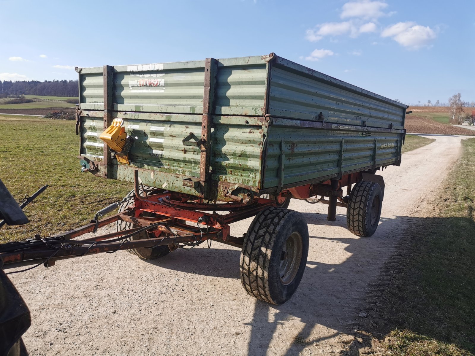 Zweiachskipper typu Welger Dk 100, Gebrauchtmaschine w Wolferstadt (Zdjęcie 3)