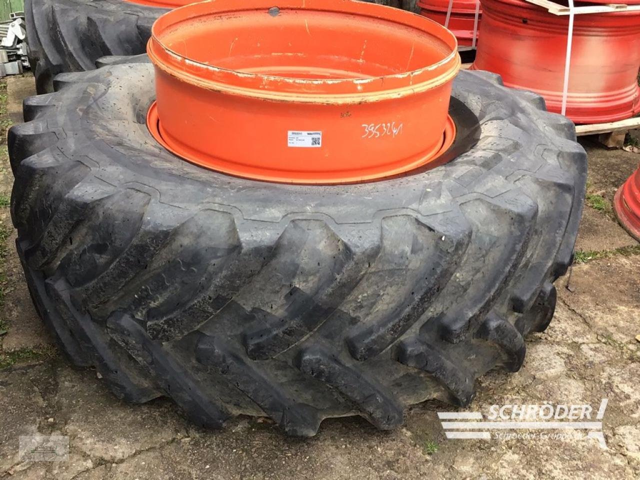 Zwillingsrad του τύπου BKT ZWILLINGSRÄDER 710/75 R42 + VERSCHLÜSSE, Gebrauchtmaschine σε Penzlin (Φωτογραφία 6)