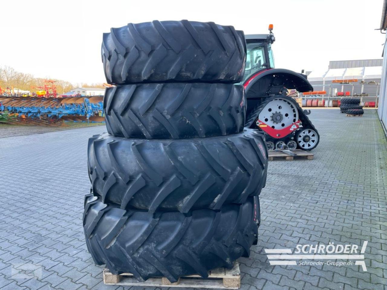 Zwillingsrad des Typs Continental 420/85 R28 + 520/85 R42, Gebrauchtmaschine in Wildeshausen (Bild 3)