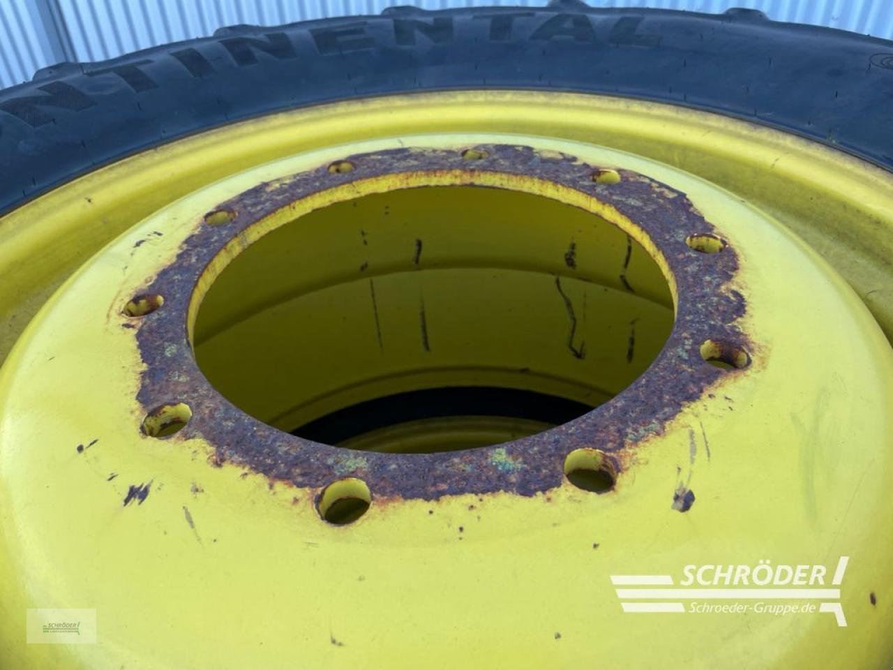 Zwillingsrad des Typs Continental 420/85 R28 + 520/85 R42, Gebrauchtmaschine in Wildeshausen (Bild 10)