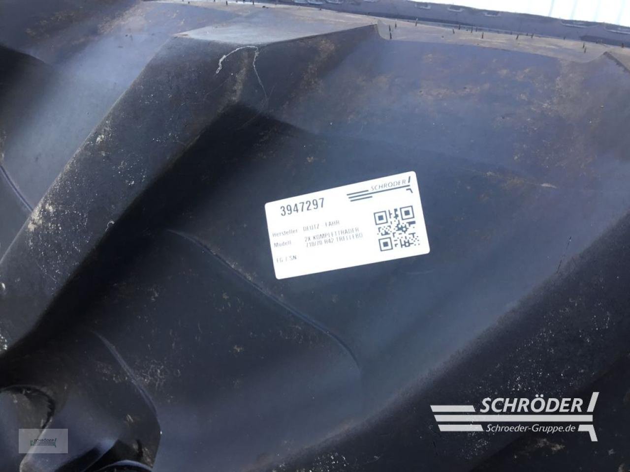 Zwillingsrad des Typs Deutz-Fahr 2X KOMPLETTRÄDER 710/70 R42 TRELLEBORG, Gebrauchtmaschine in Wildeshausen (Bild 5)