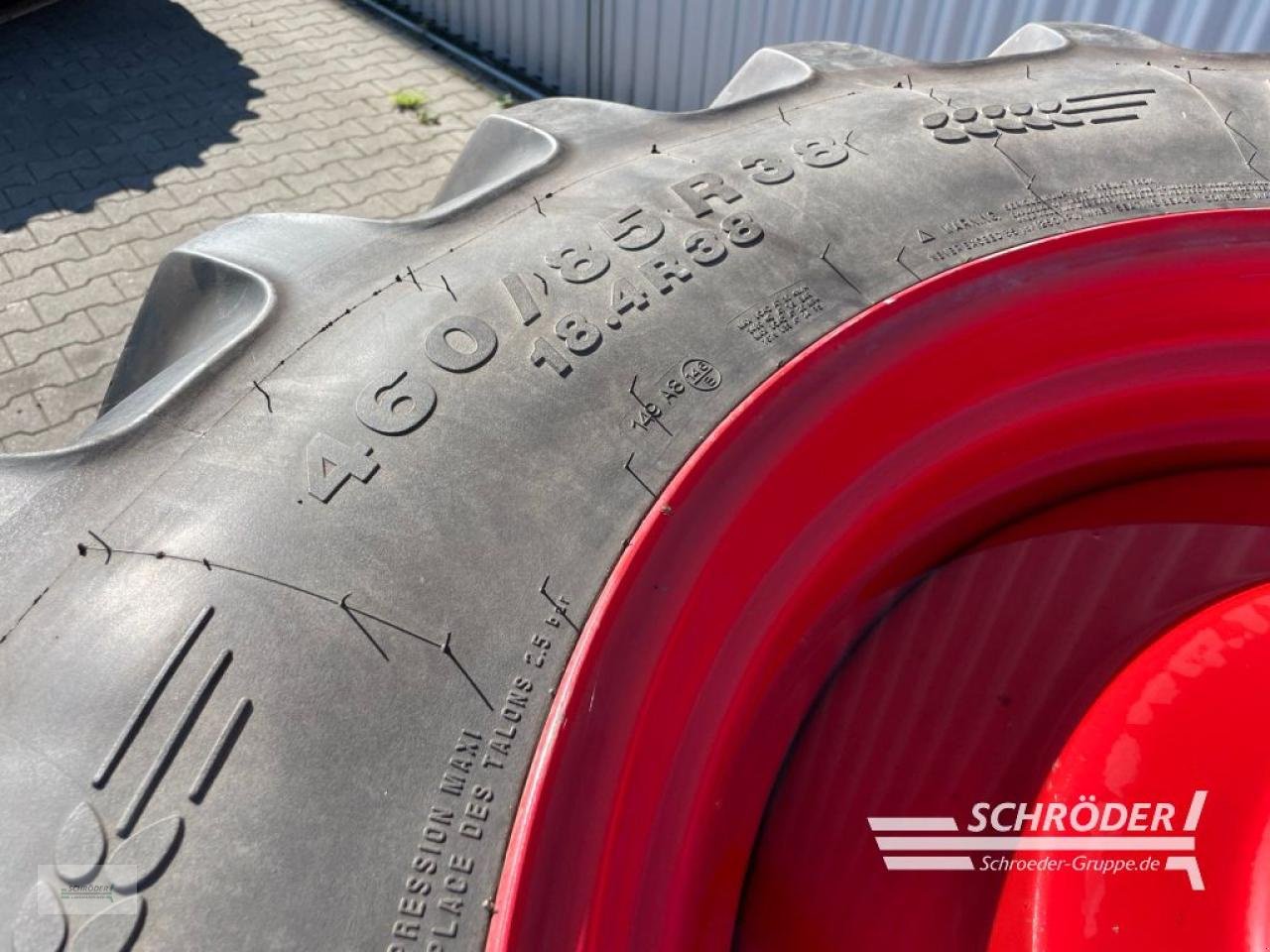 Zwillingsrad типа Deutz-Fahr PFLEGERÄDER 320/90 R32 + 380/90 R46, Gebrauchtmaschine в Wildeshausen (Фотография 19)