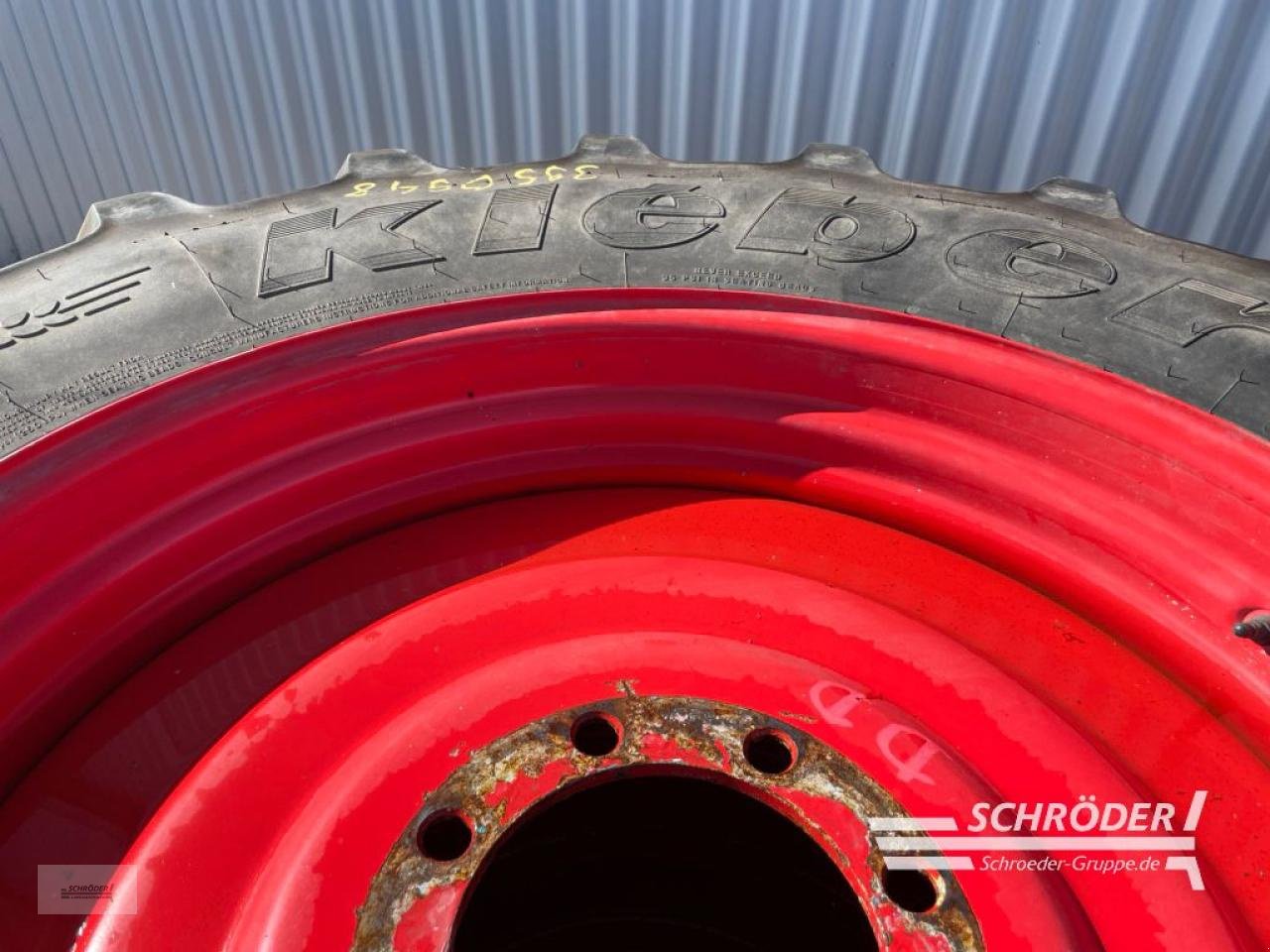 Zwillingsrad типа Deutz-Fahr PFLEGERÄDER 320/90 R32 + 380/90 R46, Gebrauchtmaschine в Wildeshausen (Фотография 20)