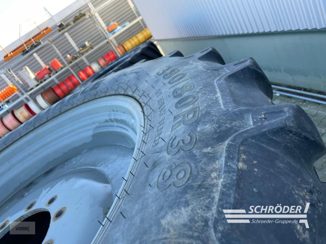 Zwillingsrad του τύπου Deutz-Fahr PFLEGERÄDER 380/80 R38 + 420/95 R50, Gebrauchtmaschine σε Wildeshausen (Φωτογραφία 5)