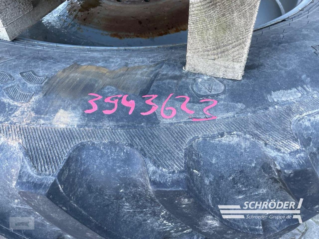 Zwillingsrad του τύπου Deutz-Fahr PFLEGERÄDER 380/80 R38 + 420/95 R50, Gebrauchtmaschine σε Wildeshausen (Φωτογραφία 7)