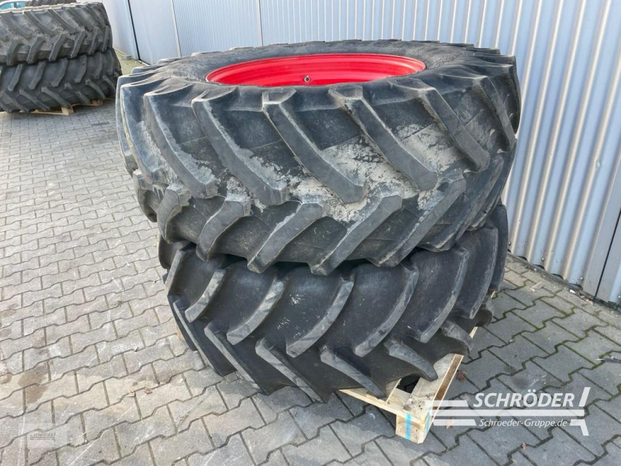 Zwillingsrad des Typs Fendt 2 X 540/65 R30 TRELLEBORG, Gebrauchtmaschine in Wildeshausen (Bild 8)